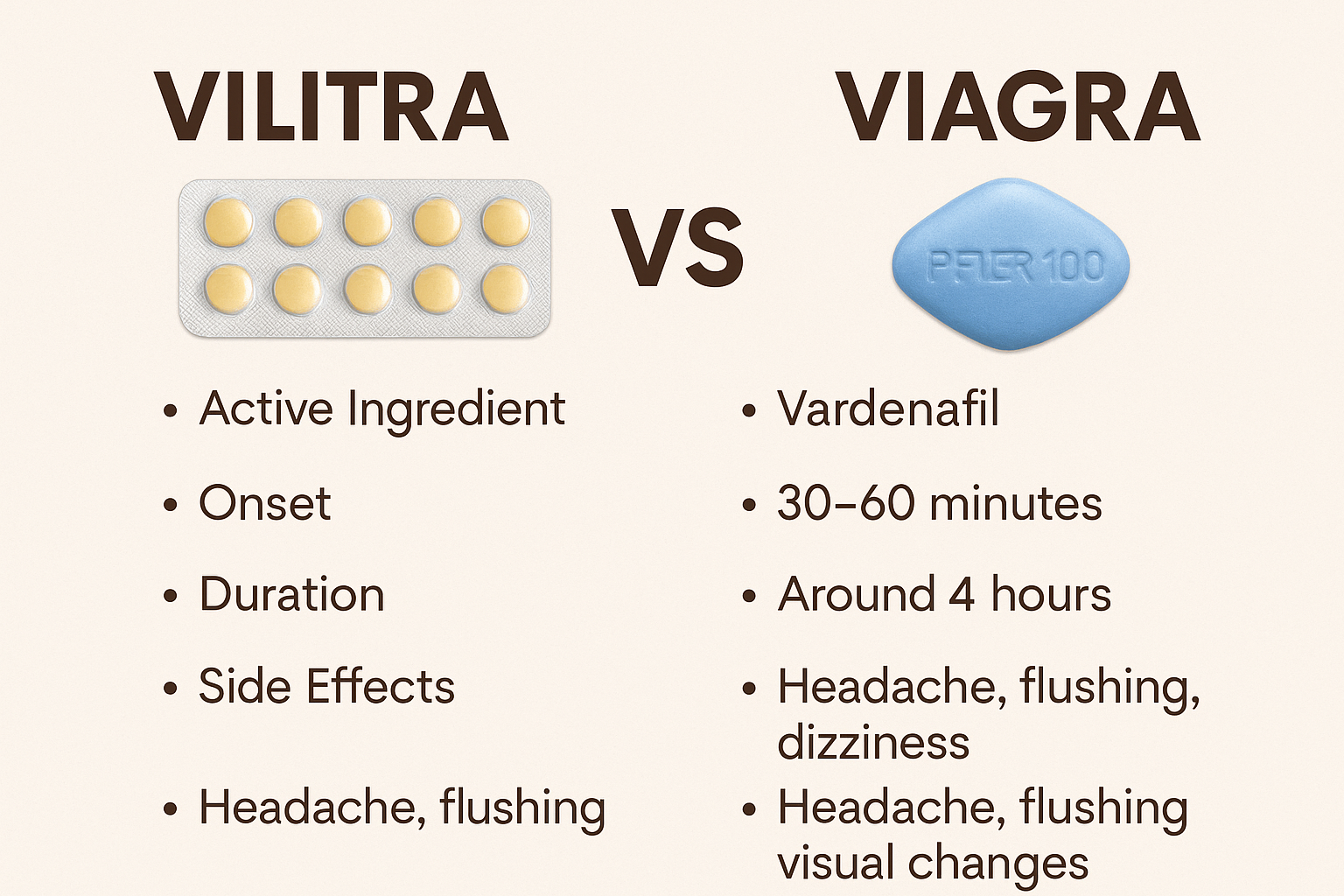 Vilitra vs. Viagra – Which One Should You Choose?