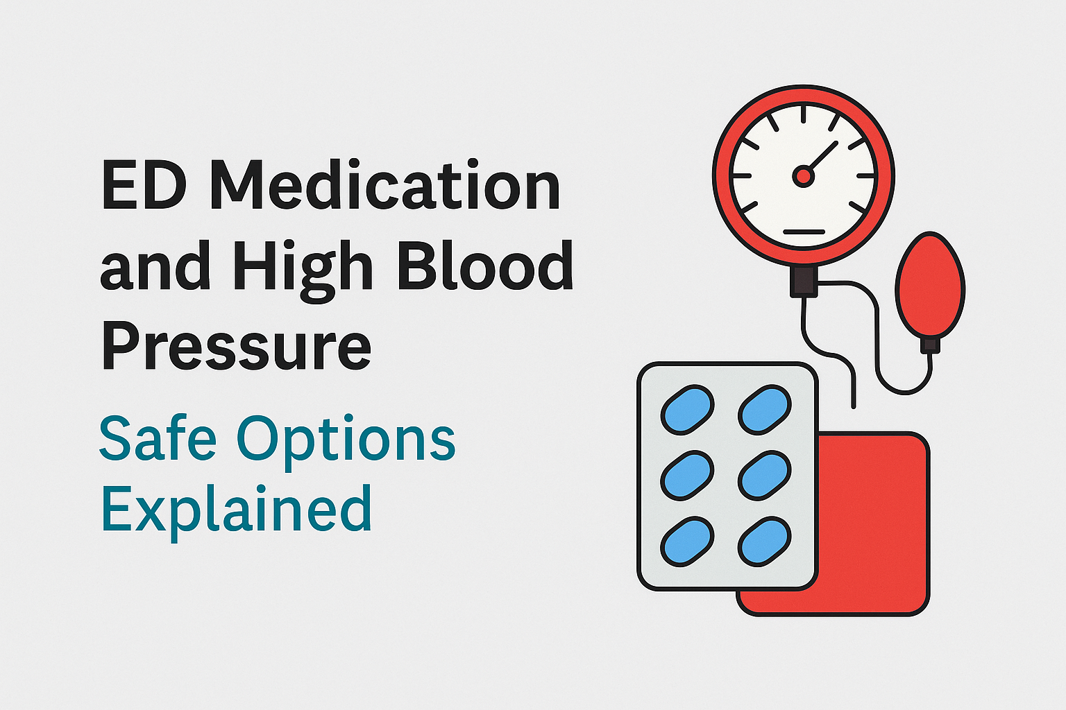 Can You Take ED Medication with High Blood Pressure?