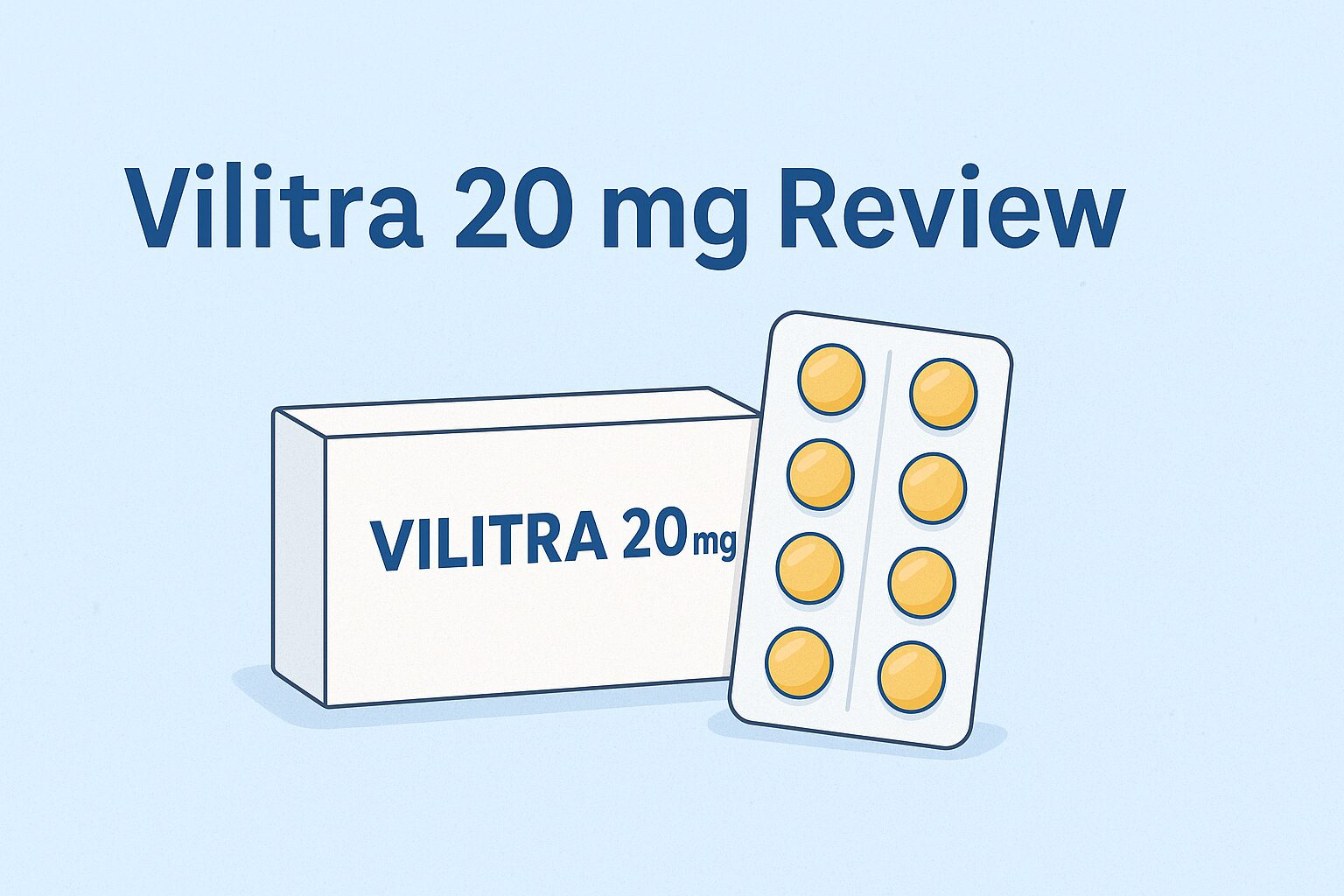 Vilitra 20 mg Review: Effectiveness, User Experience & Safety Insights