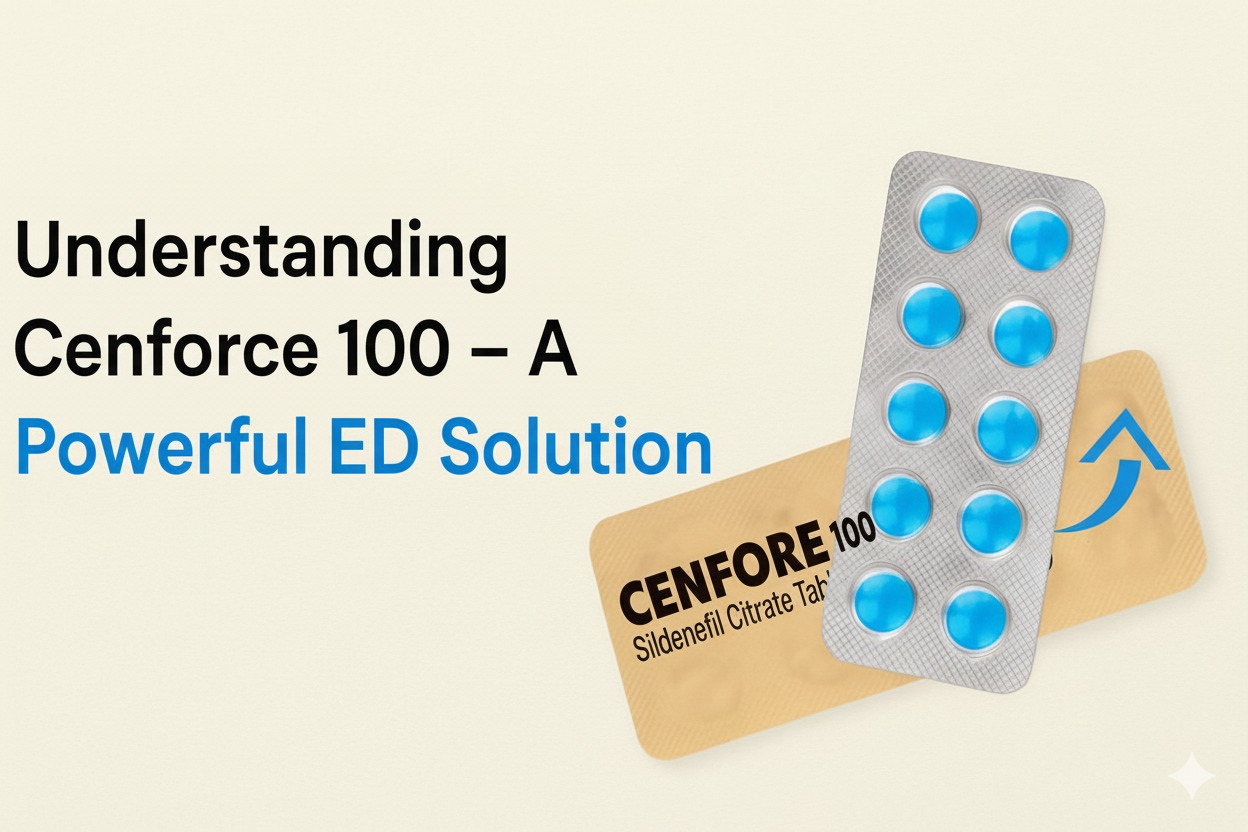 Understanding Cenforce 100 – A Powerful ED Solution