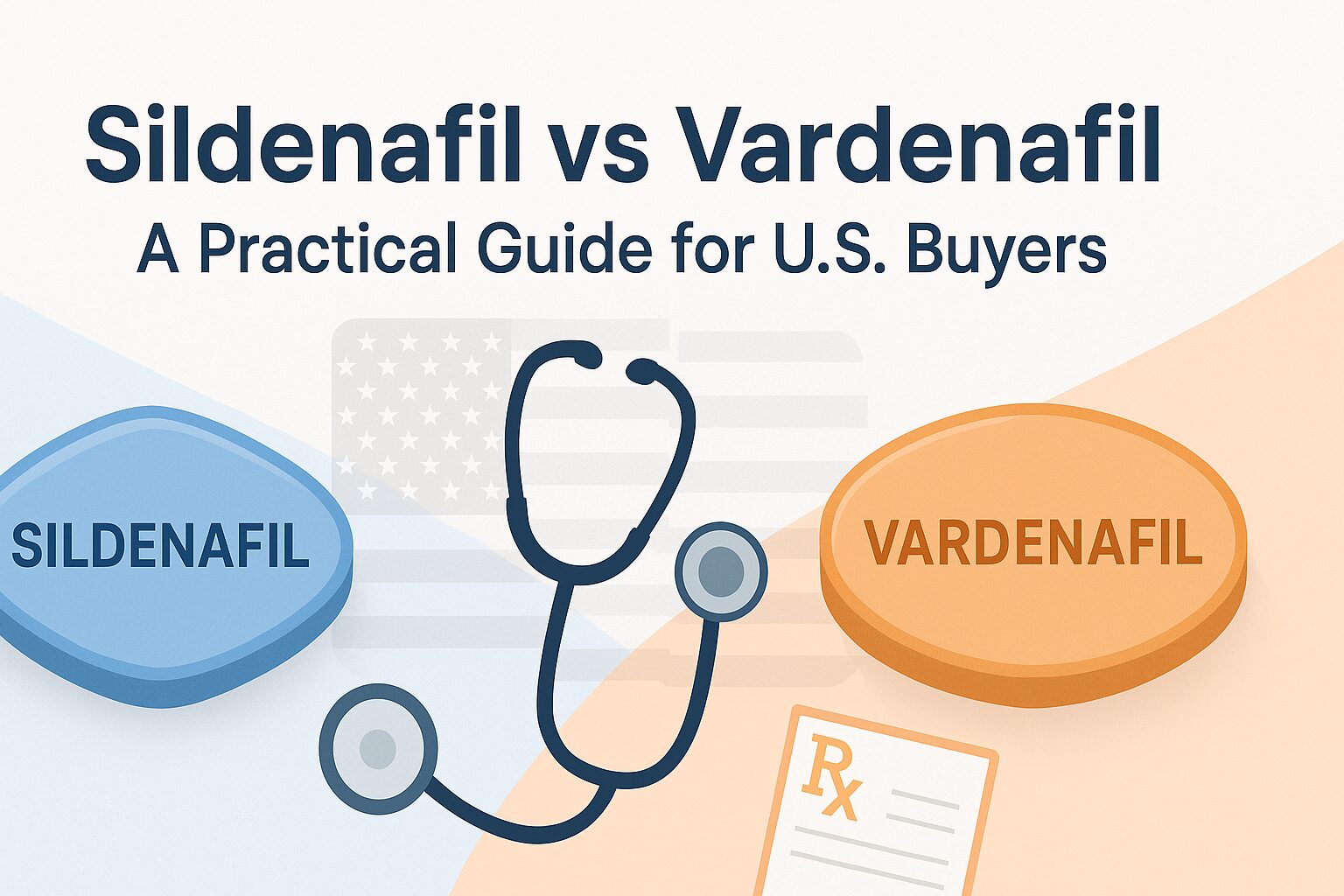Sildenafil vs Vardenafil: A Practical Guide for USA Buyers
