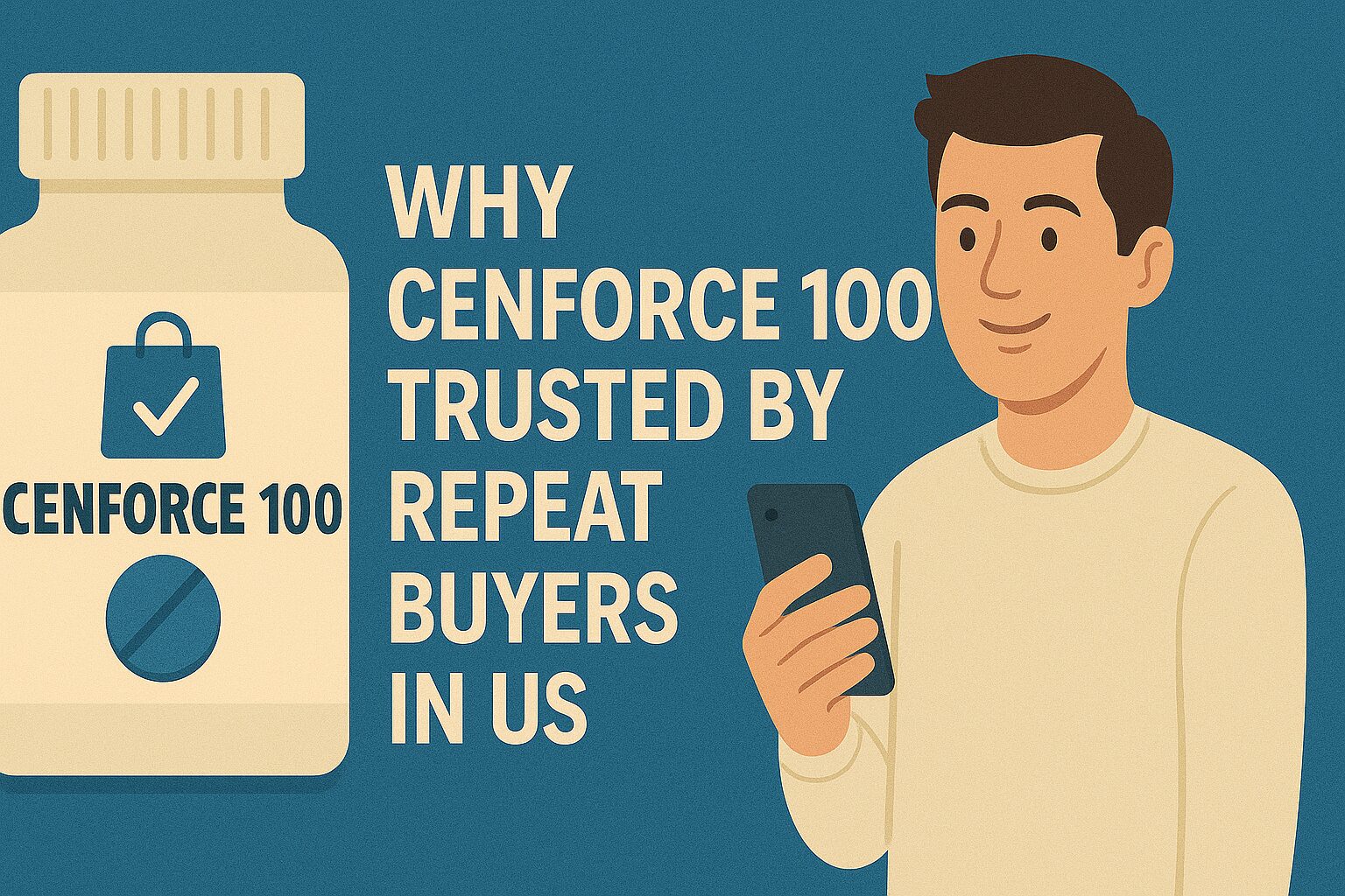 Why Cenforce 100 Is Trusted by Repeat Buyers in the U.S.